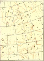 An illustration from Astronomy with the naked eye; a new geography of the heavens, with descriptions and charts of constellations, stars, and planets (1908)