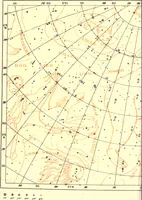 An illustration from Astronomy with the naked eye; a new geography of the heavens, with descriptions and charts of constellations, stars, and planets (1908)