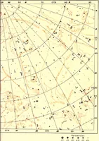 An illustration from Astronomy with the naked eye; a new geography of the heavens, with descriptions and charts of constellations, stars, and planets (1908)
