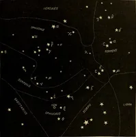 An illustration from Astronomy with an opera-glass: a popular introduction to the study of the starry heavens with the simplest of optical instruments, with maps and directions to facilitate the recognition of the constellations and the principal stars visible to the naked eye; (1888)