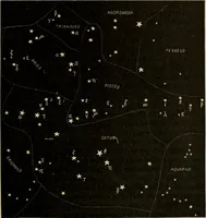An illustration from Astronomy with an opera-glass: a popular introduction to the study of the starry heavens with the simplest of optical instruments, with maps and directions to facilitate the recognition of the constellations and the principal stars visible to the naked eye; (1888)
