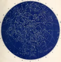An illustration from Astronomy without a telescope: (1869)