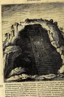Picture 24 of 28 from Athanasii Kircheri e Soc. Jesu Mundus subterraneus, : in XII libros digestus; quo divinum subterrestris mundi opificium, mira ergasteriorum naturae in eo distributio, verbo [Pantamorphon] protei regnum, uniuersae denique naturae majestas & divitiae summa rerum varietate exponuntur, abditorum effectuum causae acri indagine inquisitae demonstrantur, cognitae per artis & naturae conjugium ad humanae vitae necessarium usum vario experimentorum apparatu, necnon novo modo & ratione applicantur (1678), leaf 684