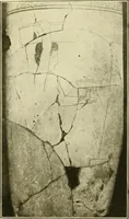 An illustration from Athenian lekythoi : with outline drawing in matt color on a white ground : appendix: additional lekythoi with outline drawing in glaze varnish on a white ground (1914)