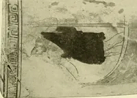 An illustration from Athenian lekythoi : with outline drawing in matt color on a white ground : appendix: additional lekythoi with outline drawing in glaze varnish on a white ground (1914)