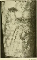 An illustration from Athenian lekythoi : with outline drawing in matt color on a white ground : appendix: additional lekythoi with outline drawing in glaze varnish on a white ground (1914)