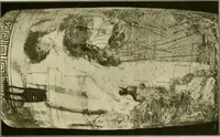 An illustration from Athenian lekythoi : with outline drawing in matt color on a white ground : appendix: additional lekythoi with outline drawing in glaze varnish on a white ground (1914)