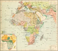 An illustration from Atlante geografico metodico in 65 tavole (1910)