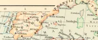 An illustration from Atlante geografico metodico in 65 tavole (1910)