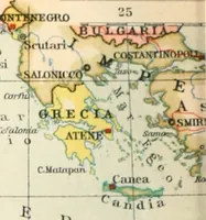 An illustration from Atlante geografico metodico in 65 tavole (1910)