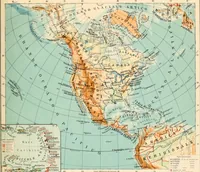 An illustration from Atlante geografico metodico in 65 tavole (1910)