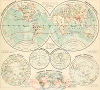 An illustration from Atlante geografico metodico in 65 tavole (1910)