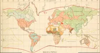 An illustration from Atlante geografico metodico in 65 tavole (1910)