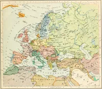 An illustration from Atlante geografico metodico in 65 tavole (1910)