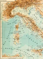 An illustration from Atlante geografico metodico in 65 tavole (1910)
