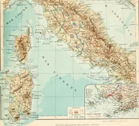 An illustration from Atlante geografico metodico in 65 tavole (1910)