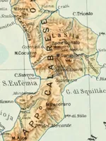 An illustration from Atlante geografico metodico in 65 tavole (1910)