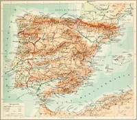 An illustration from Atlante geografico metodico in 65 tavole (1910)