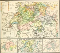 An illustration from Atlante geografico metodico in 65 tavole (1910)