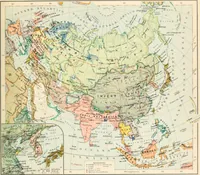 An illustration from Atlante geografico metodico in 65 tavole (1910)