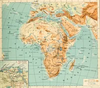 An illustration from Atlante geografico metodico in 65 tavole (1910)