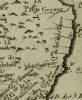 An illustration from Atlas de toutes les parties connues du globe terrestre : dressé pour l'Histoire philosophique et politique des établissemens et du commerce des Européens dans les deux Indes (1780)