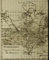 An illustration from Atlas de toutes les parties connues du globe terrestre : dressé pour l'Histoire philosophique et politique des établissemens et du commerce des Européens dans les deux Indes (1780)