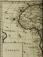 An illustration from Atlas de toutes les parties connues du globe terrestre : dressé pour l'Histoire philosophique et politique des établissemens et du commerce des Européens dans les deux Indes (1780)