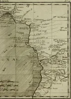 An illustration from Atlas de toutes les parties connues du globe terrestre : dressé pour l'Histoire philosophique et politique des établissemens et du commerce des Européens dans les deux Indes (1780)