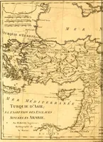 An illustration from Atlas encyclopédique : contenant la géographie ancienne, et quelques cartes sur la géographie du moyen âge, la géographie moderne, et les cartes relatives à la géographie physique (1787)