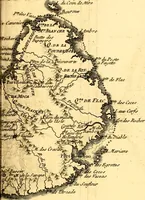 An illustration from Atlas encyclopédique : contenant la géographie ancienne, et quelques cartes sur la géographie du moyen âge, la géographie moderne, et les cartes relatives à la géographie physique (1787)