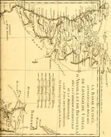 An illustration from Atlas encyclopédique : contenant la géographie ancienne, et quelques cartes sur la géographie du moyen âge, la géographie moderne, et les cartes relatives à la géographie physique (1787)