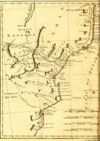 An illustration from Atlas encyclopédique : contenant la géographie ancienne, et quelques cartes sur la géographie du moyen âge, la géographie moderne, et les cartes relatives à la géographie physique (1787)