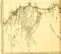 An illustration from Atlas encyclopédique : contenant la géographie ancienne, et quelques cartes sur la géographie du moyen âge, la géographie moderne, et les cartes relatives à la géographie physique (1787)