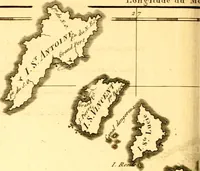 An illustration from Atlas encyclopédique : contenant la géographie ancienne, et quelques cartes sur la géographie du moyen âge, la géographie moderne, et les cartes relatives à la géographie physique (1787)