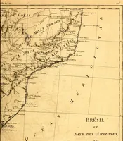 An illustration from Atlas encyclopédique : contenant la géographie ancienne, et quelques cartes sur la géographie du moyen âge, la géographie moderne, et les cartes relatives à la géographie physique (1787)