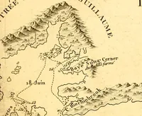 An illustration from Atlas encyclopédique : contenant la géographie ancienne, et quelques cartes sur la géographie du moyen âge, la géographie moderne, et les cartes relatives à la géographie physique (1787)