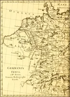 An illustration from Atlas encyclopédique : contenant la géographie ancienne, et quelques cartes sur la géographie du moyen âge, la géographie moderne, et les cartes relatives à la géographie physique (1787)