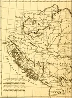 An illustration from Atlas encyclopédique : contenant la géographie ancienne, et quelques cartes sur la géographie du moyen âge, la géographie moderne, et les cartes relatives à la géographie physique (1787)