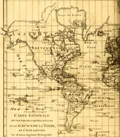 An illustration from Atlas encyclopédique : contenant la géographie ancienne, et quelques cartes sur la géographie du moyen âge, la géographie moderne, et les cartes relatives à la géographie physique (1787)