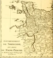An illustration from Atlas encyclopédique : contenant la géographie ancienne, et quelques cartes sur la géographie du moyen âge, la géographie moderne, et les cartes relatives à la géographie physique (1787)