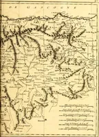 An illustration from Atlas encyclopédique : contenant la géographie ancienne, et quelques cartes sur la géographie du moyen âge, la géographie moderne, et les cartes relatives à la géographie physique (1787)