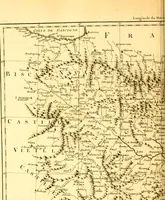 An illustration from Atlas encyclopédique : contenant la géographie ancienne, et quelques cartes sur la géographie du moyen âge, la géographie moderne, et les cartes relatives à la géographie physique (1787)