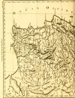 An illustration from Atlas encyclopédique : contenant la géographie ancienne, et quelques cartes sur la géographie du moyen âge, la géographie moderne, et les cartes relatives à la géographie physique (1787)