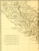 An illustration from Atlas encyclopédique : contenant la géographie ancienne, et quelques cartes sur la géographie du moyen âge, la géographie moderne, et les cartes relatives à la géographie physique (1787)