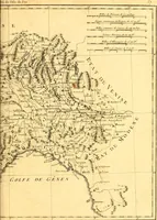 An illustration from Atlas encyclopédique : contenant la géographie ancienne, et quelques cartes sur la géographie du moyen âge, la géographie moderne, et les cartes relatives à la géographie physique (1787)