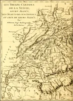 An illustration from Atlas encyclopédique : contenant la géographie ancienne, et quelques cartes sur la géographie du moyen âge, la géographie moderne, et les cartes relatives à la géographie physique (1787)