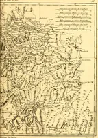 An illustration from Atlas encyclopédique : contenant la géographie ancienne, et quelques cartes sur la géographie du moyen âge, la géographie moderne, et les cartes relatives à la géographie physique (1787)