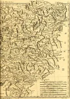 An illustration from Atlas encyclopédique : contenant la géographie ancienne, et quelques cartes sur la géographie du moyen âge, la géographie moderne, et les cartes relatives à la géographie physique (1787)