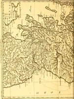 An illustration from Atlas encyclopédique : contenant la géographie ancienne, et quelques cartes sur la géographie du moyen âge, la géographie moderne, et les cartes relatives à la géographie physique (1787)